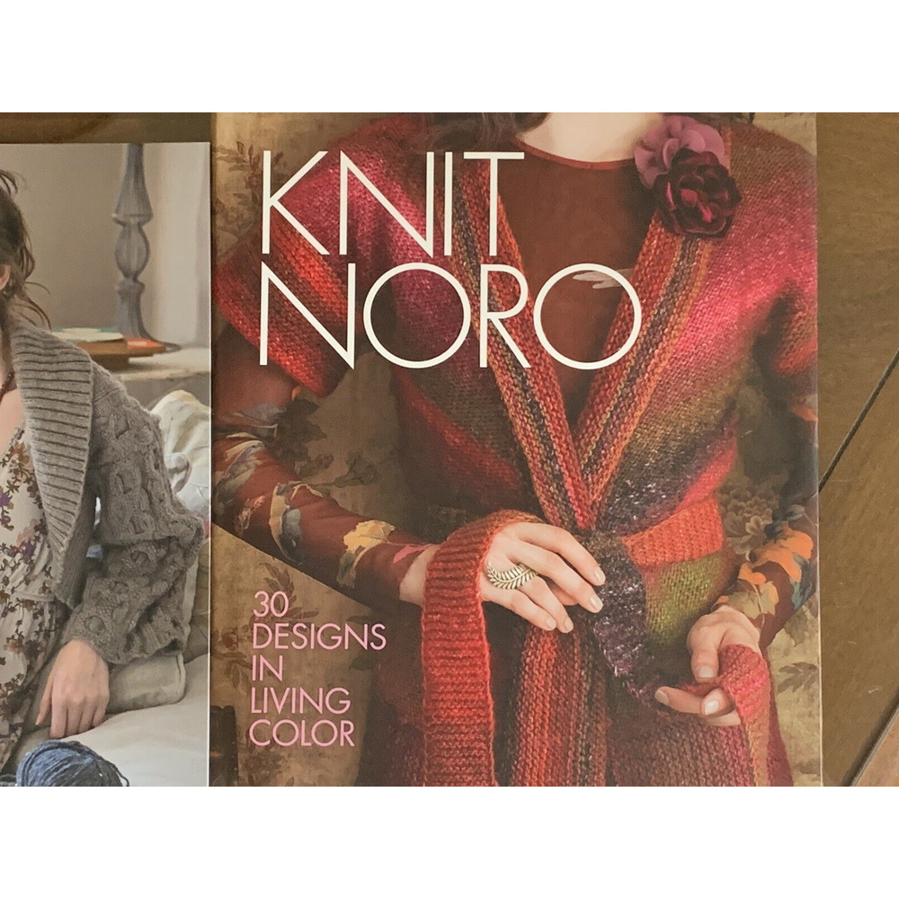 Aran Knits: 23 Contemporary Designs Classic Cable Patterns Storey knit noro book - Picture 2 of 7